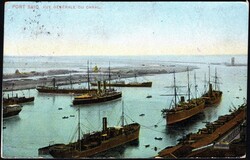 1910, Egypt, picture postcard franked at 4m (Y&amp;T 40), sent from ...