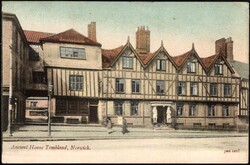 1912, Great Britain, picture postcard, franked with (1x) one penny ...