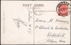 1913, South Africa, picture postcard, franked with (1x) 1d (S.G. 4), ...