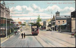 1913, South Africa, picture postcard, franked with (1x) 1d (S.G. 4), ...