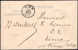 1913, Senegal, picture postcard franked at 5c (Y&amp;T 33), sent from ...