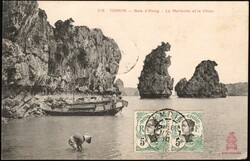 1910, Tonkin - Indochina, picture postcard, franked (on view side) ...