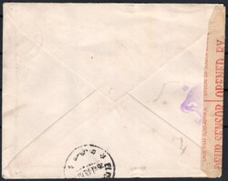 1943, South Africa, envelope franked with (1x) 2d, sent from Clocolan ...
