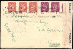 1943, Portugal, envelope franked at 1,80e , sent from Coimbra October ...