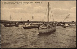 1918, Ruanda Urundi postal stationery Stibbe #11 view 1, overprinted ...