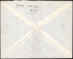 1960, Katanga, airmail envelope, franked with (1x) 6,50fr - Animals ...