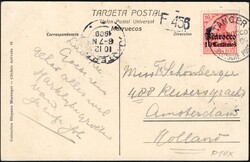 1909, German Morocco, destination Netherlands, picture postcard, ...