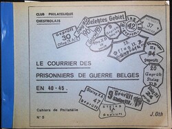 J. Oth, "Le courrier des prisonniers de guerre belges en 40-45", ...
