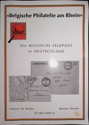 H. De Belder et W. Steven, "Die Belgische Feldpost in Deutschland - ...