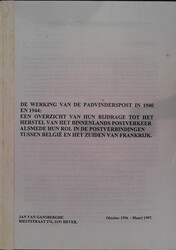J. van Gansberghe, "De Werking van de padvinderpost in 1940 en 1944 ...