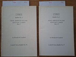 B.M. Goodwin, 2 livres, "Cyprus - Mail services to the refugee camps ...