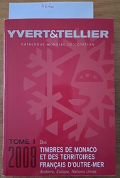 Yvert & Tellier "catalogue mondial de cotation - Timbres de Monaco et ...