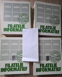 "Filatelie Informatief", bulletins des années 1981-1991, dans 4 ...