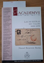 Magazine ACADEMIUS nr 19, ensemble d'articles dont "Las muestras sin ...