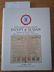catalogue de vente Corinphila, "Egypt & Sudan stamps & Postal History ...