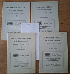 ensemble de 4 livres par W. Liniger, J.L. Nagel et L. Vuille, "Les ...