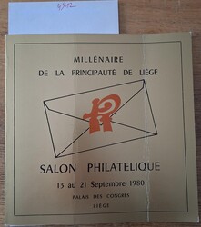 "Millénaire de la Principauté de Liège - Salon Philatélique", ...