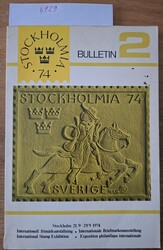 "Stockholmia 74 - internationell Frimärkustställning - World ...