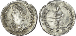 10.40.30: Ancient Coins - Eastern Roman Empire - Theodosius II, 402 - 450