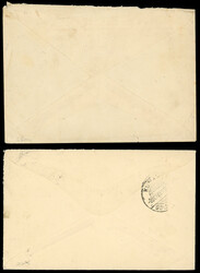 1919-1953 cover selection with instructional markings 1919-1953 cover ...