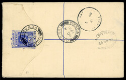 POSTAL HISTORY: KEVII to KGVI range of twelve assorted covers/cards ...