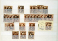 UNITED STATES 1847 to 1870 duplicated used accumulation Accumulation ...