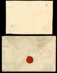 GB 1833 (25 APR) free cover to Kettering signed by the Duke of ...