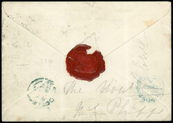 GB envelope signed by Queen Victoria addressed to Windsor Castle ...