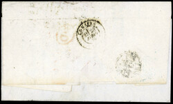 GB: 1870 cover to France POSTAL HISTORY: 1870 cover to France bearing ...