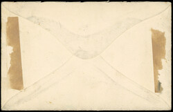 GB 1914 cover bearing Harrison & Sons trial stamp postally used 1914 ...