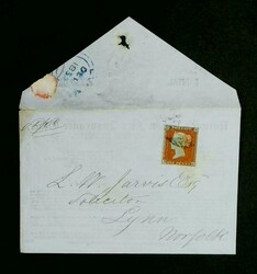 GB POSTAL HISTORY: SUFFOLK; selection of better postal history items ...