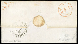 GB 1d black Plate 6 on 1840 cover to Lancashire 1840 (30 Nov) entire ...
