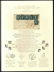 2865099: Grossbritannien Queen Victoria - Einheit mit Plattennummer