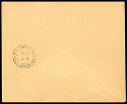 Falkland Islands 1926 'Afterglow' cover 1926 OHMS envelope to Yeovil ...