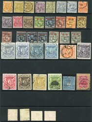 British East Africa 1890-1903 range used 1890-1903 range (95), a ...