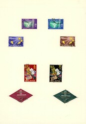 MPU Postage Dues collection on leaves Postage Dues. 1936-8 set of six ...