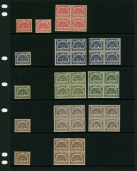 Burma Telegraphs. 1946-58(?) mint collection on Hagners Telegraphs. ...