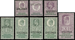 Ireland Registration of Deeds 1902 3d to £1 Specimen part ...