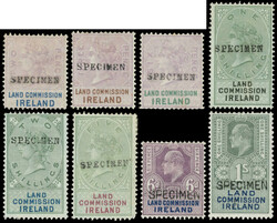 Ireland 1881-1902 Land Commission Specimen groupLand Commission. ...