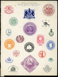 Waterlow Brothers Specimens of Embossing pages and samples Specimens ...