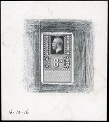 GB Unappropriated Die KGV 8s Royal Mint Die Proof Unappropriated Die. ...