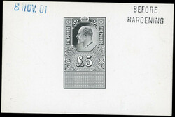 GB Unappropriated Die KEVII £5 Die proof Unappropriated Dies. KEVII ...