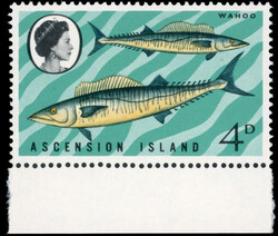 Ascension SG 126w 1970 4d Wahoo with watermark Crown to right of CA ...