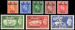 BOIC collection mint MEF 1943-7 set; Cyrenaica 1950 set; Eritrea 1948 ...