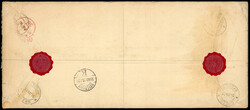 Rhodesia 1921 registered long cover to Copenhagen 1921 registered ...