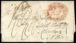 GB 1818 Napoleonic War pre-stamp cover to Aberdeen 1813 Napoleonic ...