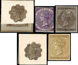 GB SG 86 1862 9d 'paste up' essayc.1862 9d ‘paste up’ essay in ...