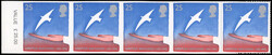GB SG 1876a 1995 Europa 25p strip with imperf pair mint 1995 25p ...