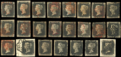 GB QV-KGVI mint and used balance of the collection 1840-1940s QV-KGVI ...