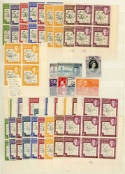 FID collection balance 1944-54 mint balance collection (with a few ...